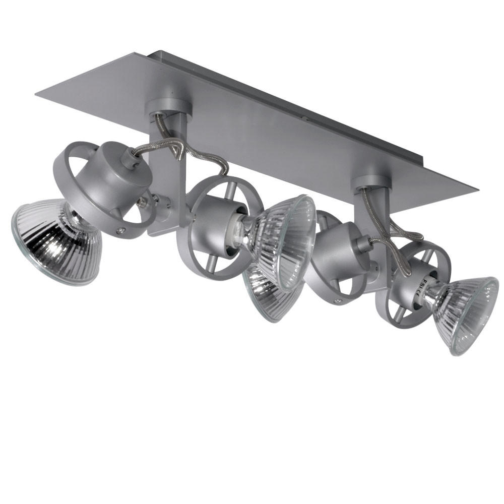 LED DECKENLEUCHTE IMOLA Metall Silber matt - Silberfarben, Metall (32/9/14.5cm) - Brilliant