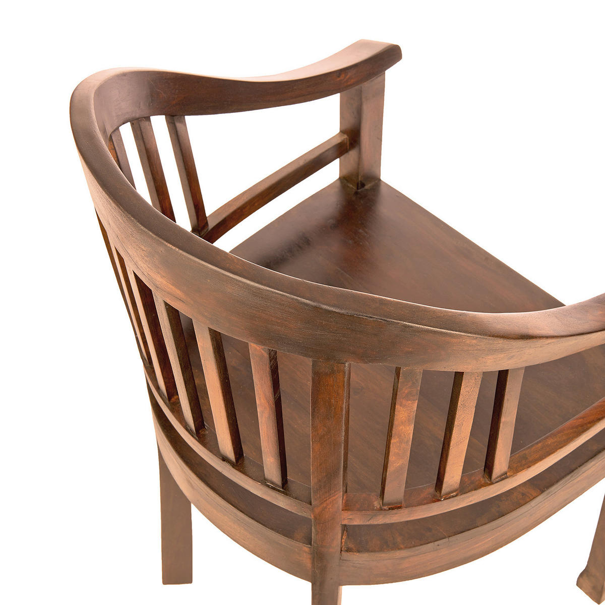 STUHL Hopkins - Braun, Holz (55/81/54cm) - Butlers