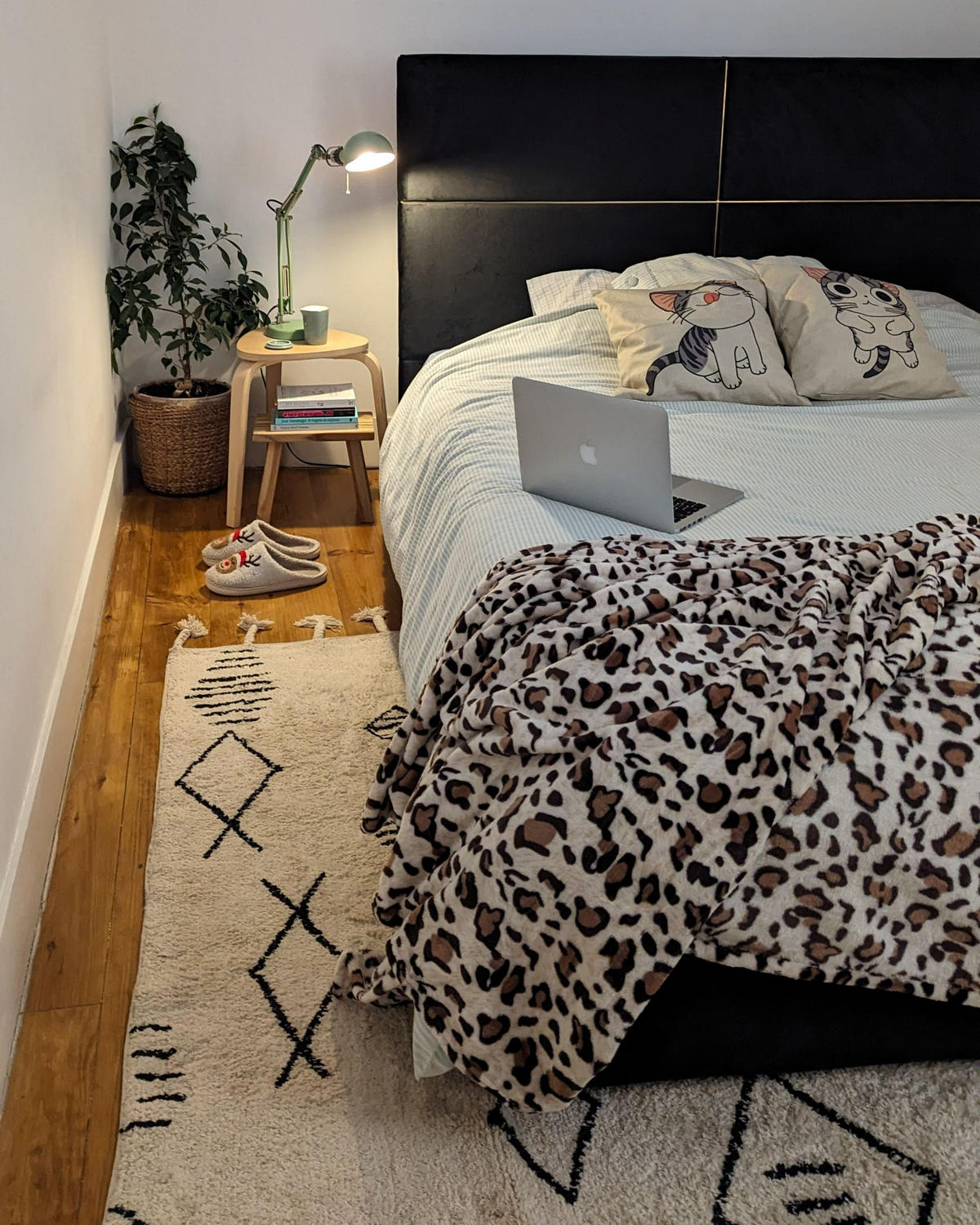 KURZFLOR-TEPPICH Kebir 200/140 cm - Weiß, Textil (140/200cm) - Beliani