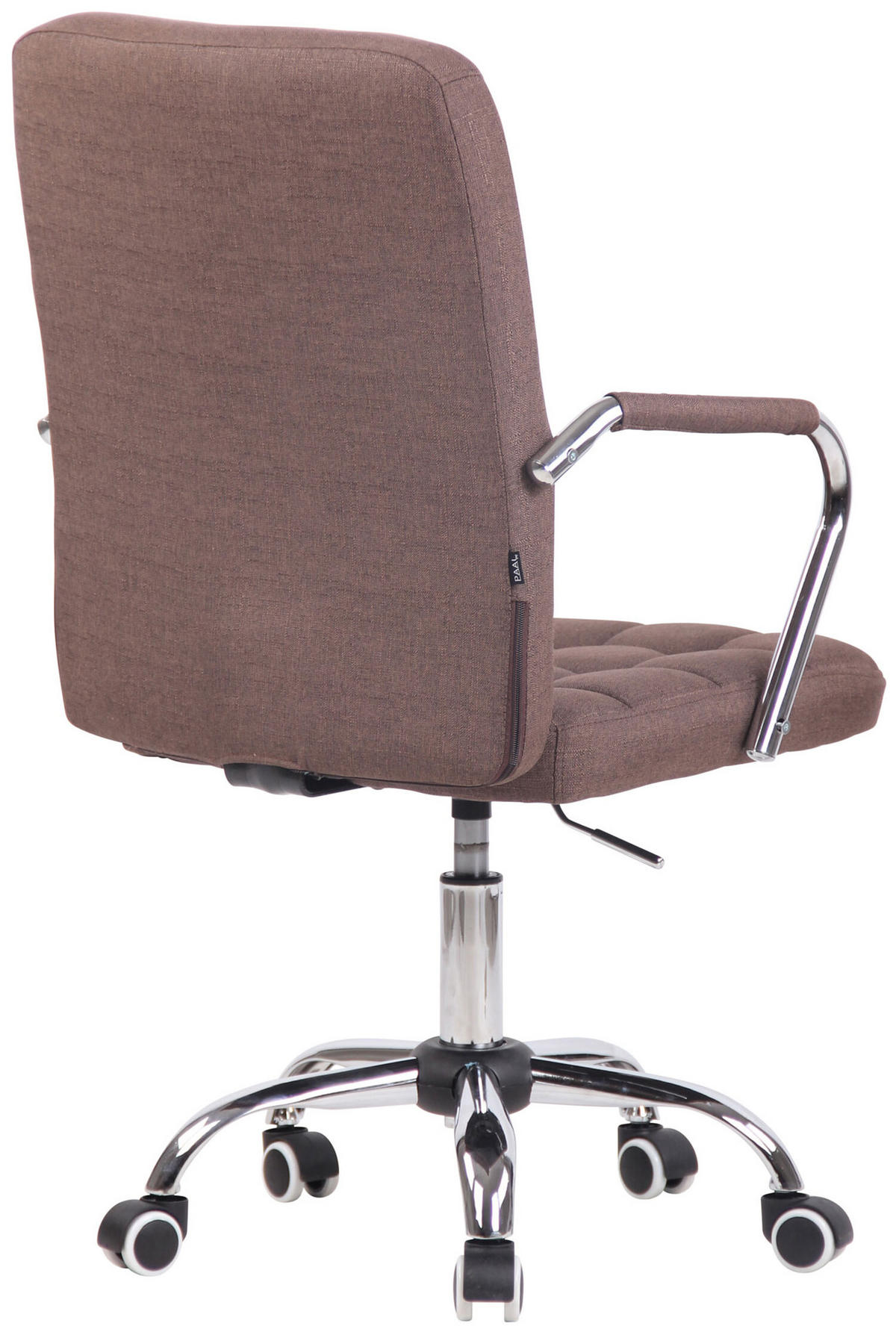 BÜROSTUHL Tenor, Stoff Braun - Braun, Textil/Metall (56/105/60cm) - TPFLiving