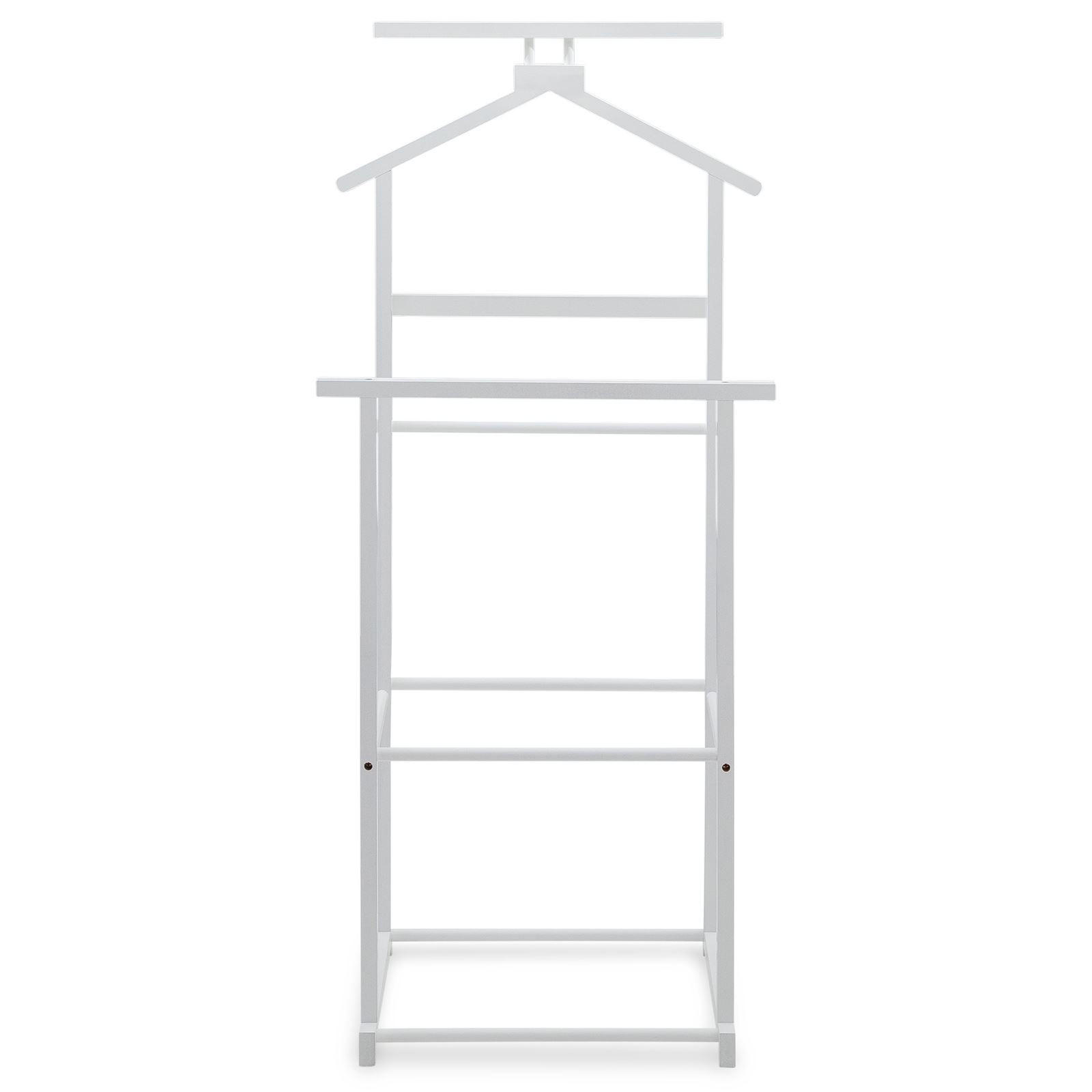 HERRENDIENER KANNA - Weiß, Holz (49/109/40cm) - IDIMEX