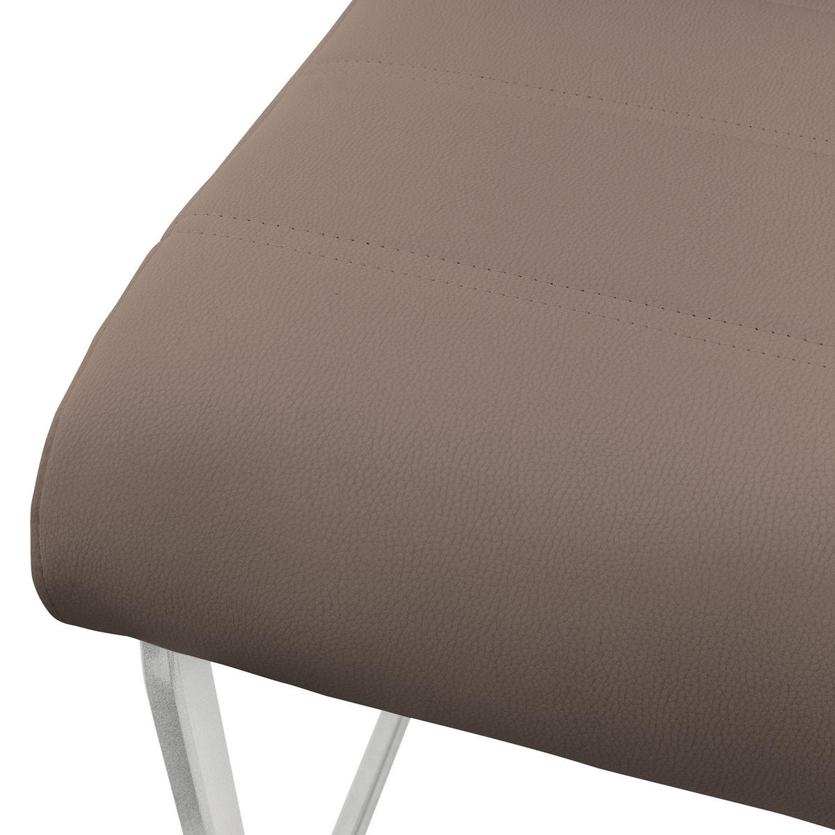 ESSZIMMERSTUHL braun 4er Set - Braun, Metall (40/102/57cm) - ML-DESIGN