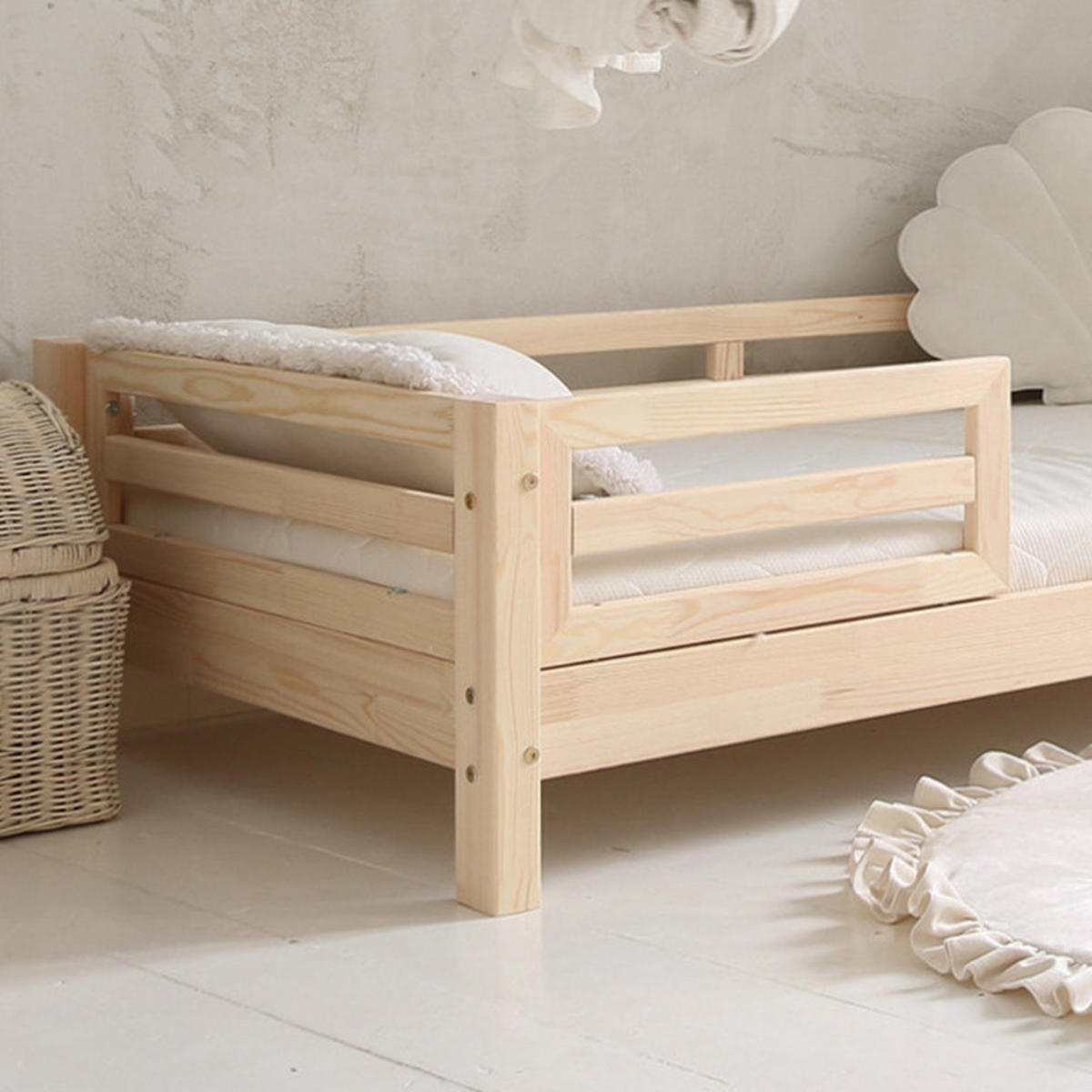 POSTEL 90/200 Myléna Dřevo - hnědá, dřevo (90/200cm) - Petits-meubles