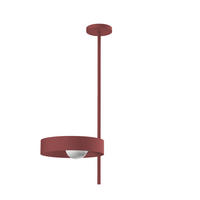 DECKENLEUCHTE - Rot, Metall (30/30/80cm) - Lumicom