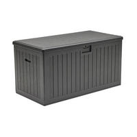 KISSENBOX Lilo 140x70 cm, Kunststoff, Schwarz - Schwarz, Kunststoff (140/72/70cm) - dasmöbelwerk
