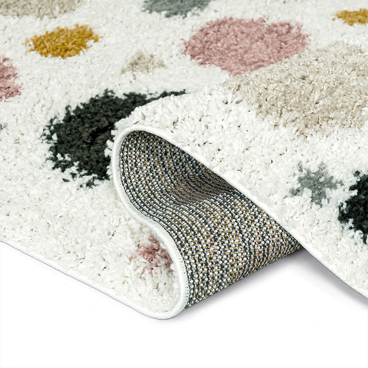 KINDERTEPPICH Ibi Marea Mazovia 140x200cm Beige Creme Abstrakt Langflor - Grau, Textil (140/200cm) - Mazovia