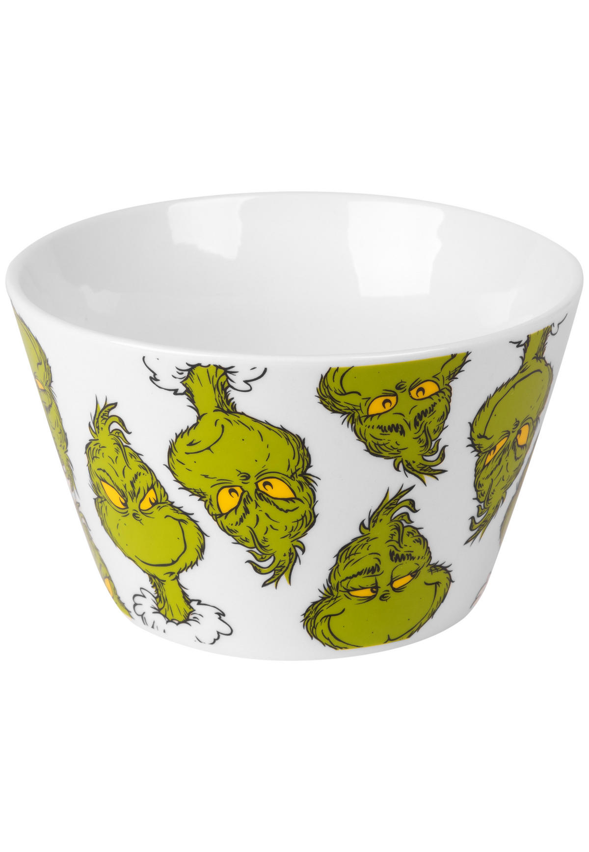 MÜSLISCHALE The Grinch Weiß 500 ml - Weiß, Keramik (14cm) - United Labels