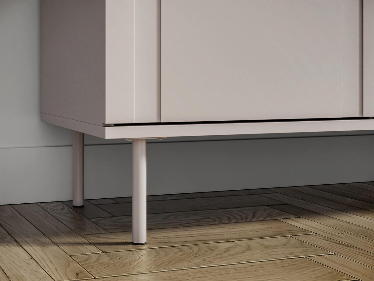 REGAL Orvella Taupe 80 cm - Taupe, Holzwerkstoff (80/180/40cm) - Homebook