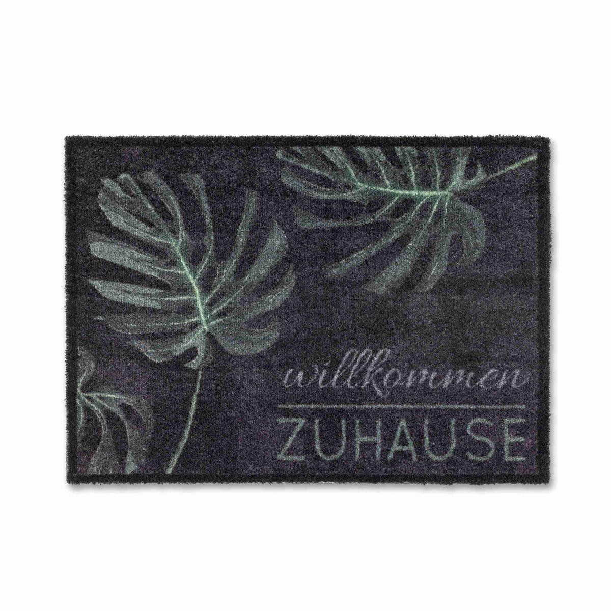 FUSSMATTE INNEN FELICIDO ANTHRAZIT - Anthrazit, Textil (50/70cm) - Astra