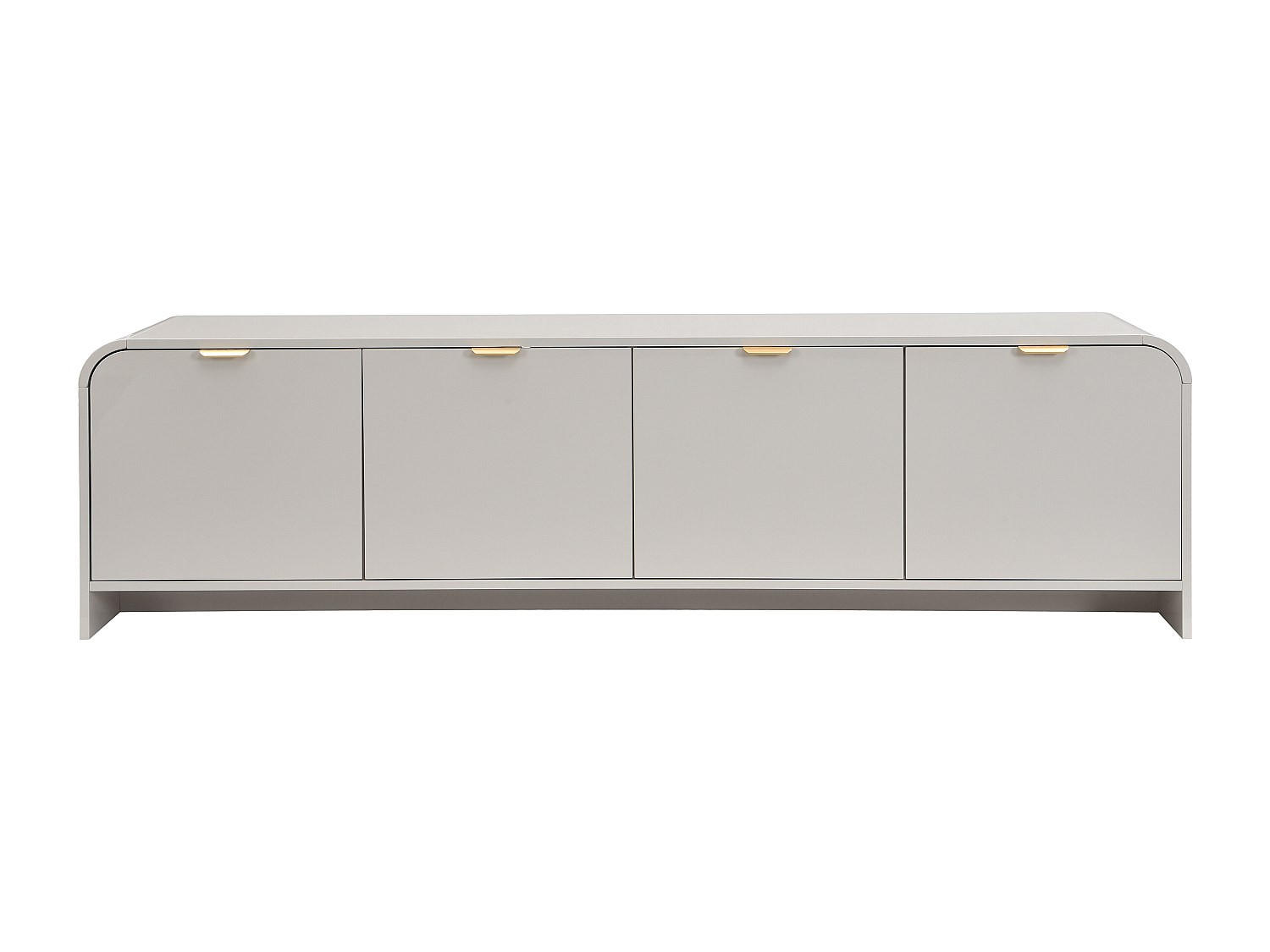 TV-BOARD - 180 cm x 40 cm - Holz, Platte - Beige - ORALINO - Beige, Holz (180/50/40cm) - Vente-Unique