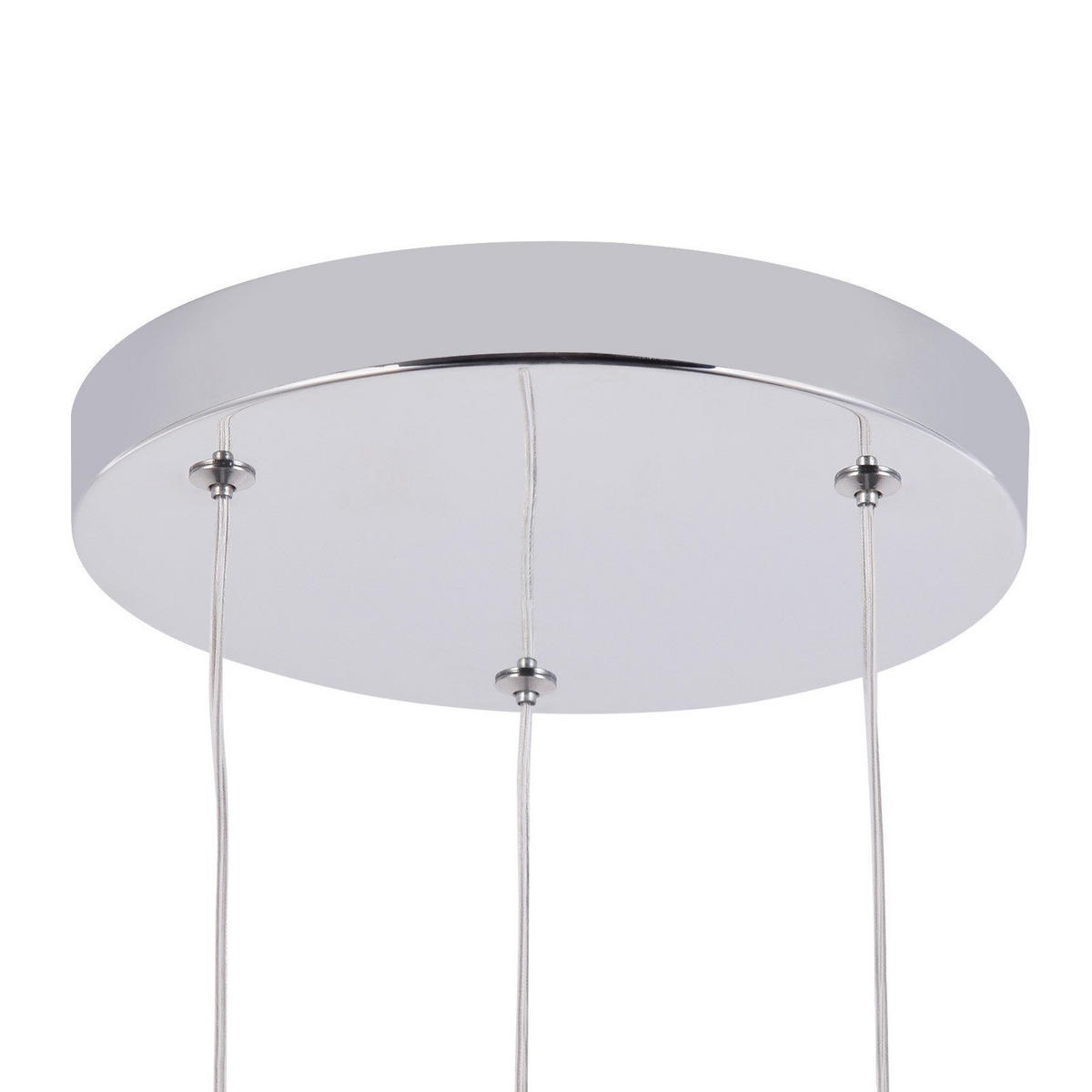 HÄNGELEUCHTE Marinaro 20/20/140 cm - Silberfarben, Metall (20/20/140cm) - Nettlife