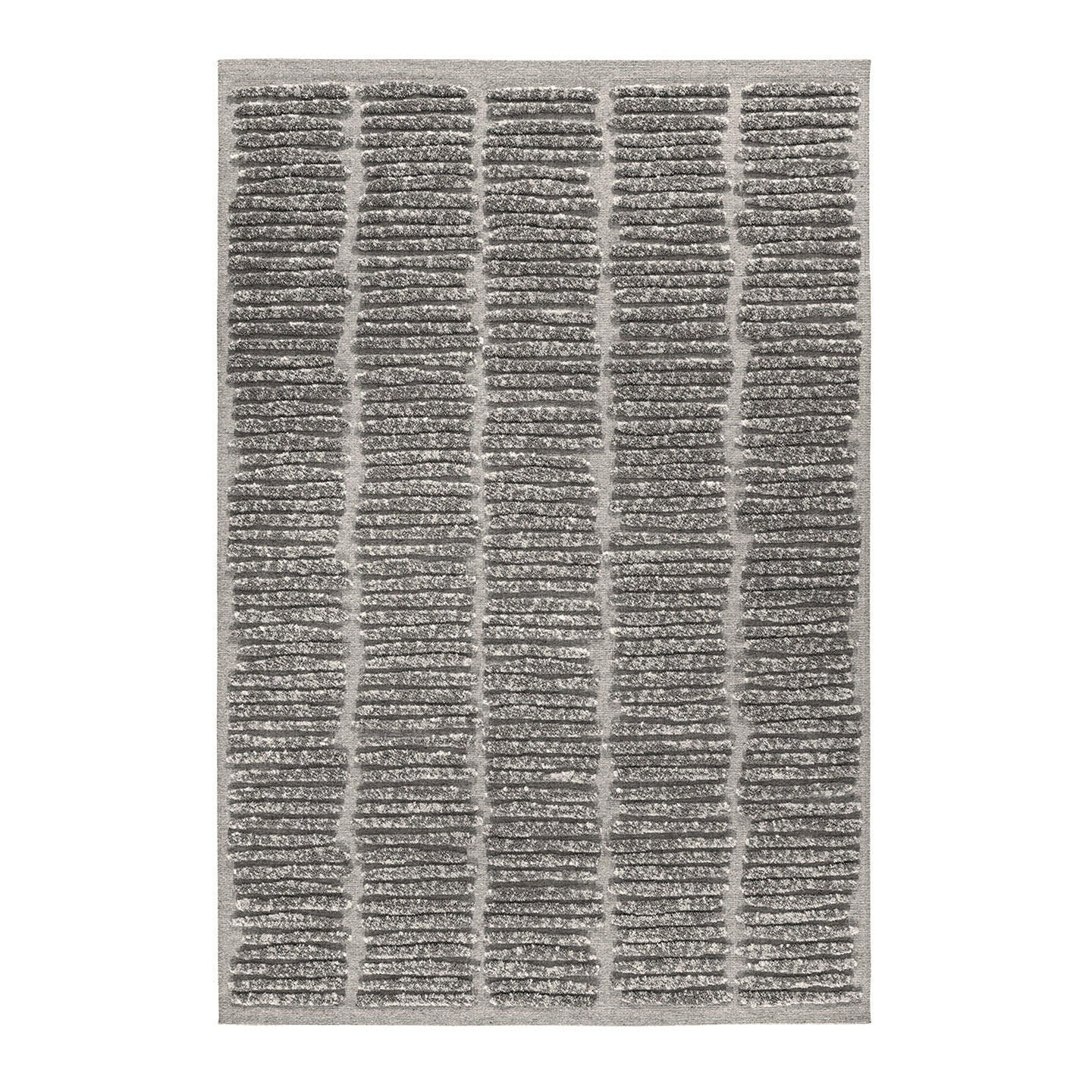 AFK Living Teppich Grau 115x170 cm