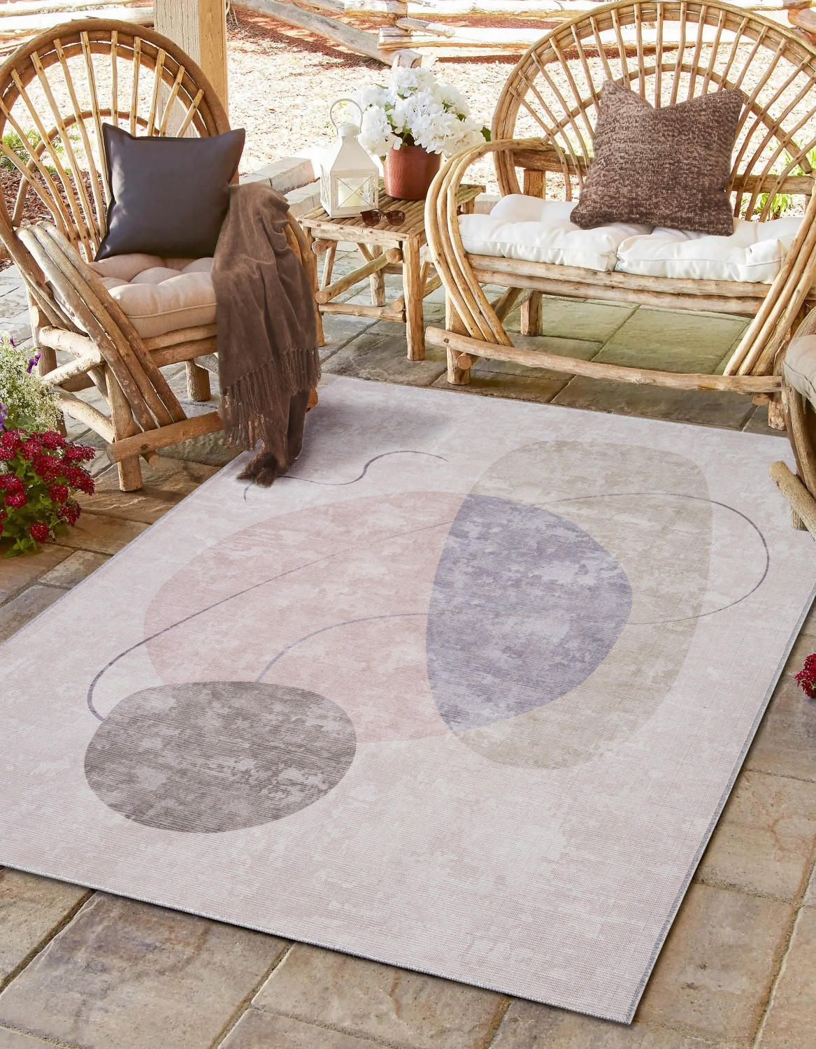 TEPPICH Isla II Pastellgrün,Mauve,Kaschmir 160/230 cm - Pastellgrün, Textil (160/230cm) - My-Rug