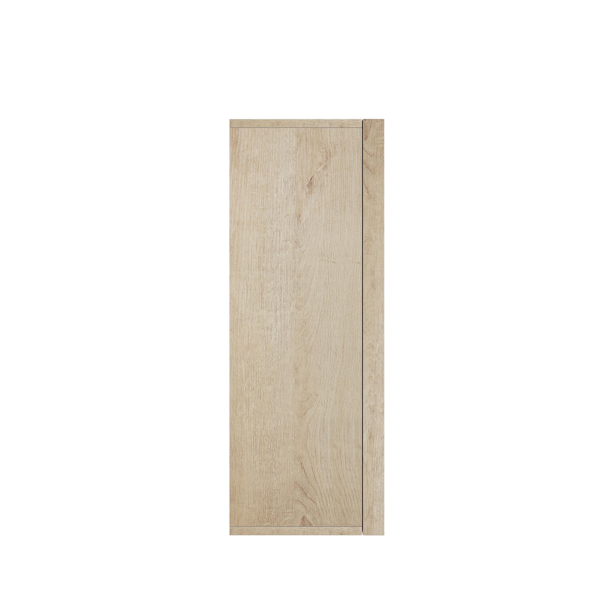 WANDSCHRANK Badezimmer Eichenoptik mit 2 Türen & griffloses Design - Eichefarben, Holzwerkstoff (60/58/21.6cm) - Urban Meuble