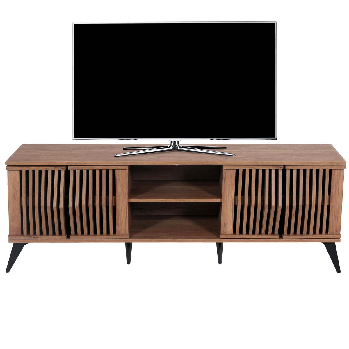 TV-RACK Braun - Braun, Holz (166/55/41cm) - MCW