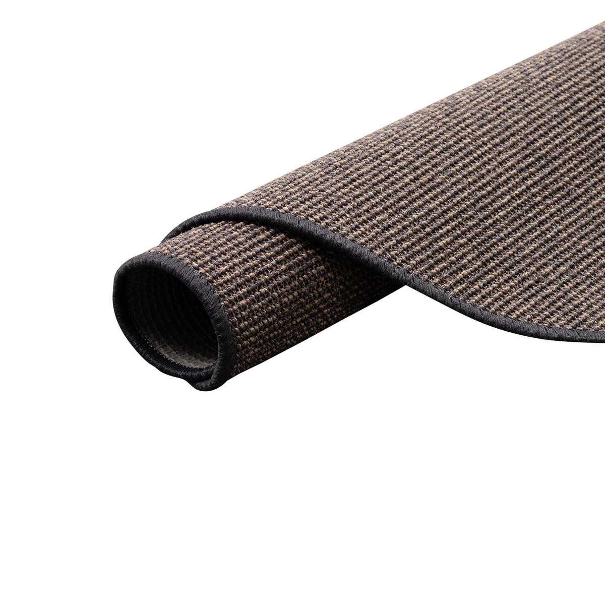 SISAL NATUR TEPPICH RUND - Graphitfarben, Textil (160/160cm) - Snapstyle