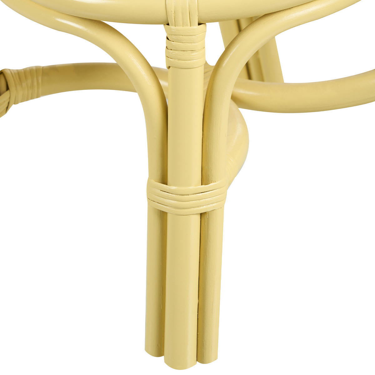 KINDERSESSEL Gelb Mirtia - Gelb, Naturmaterialien (34/59/28cm) - Beliani