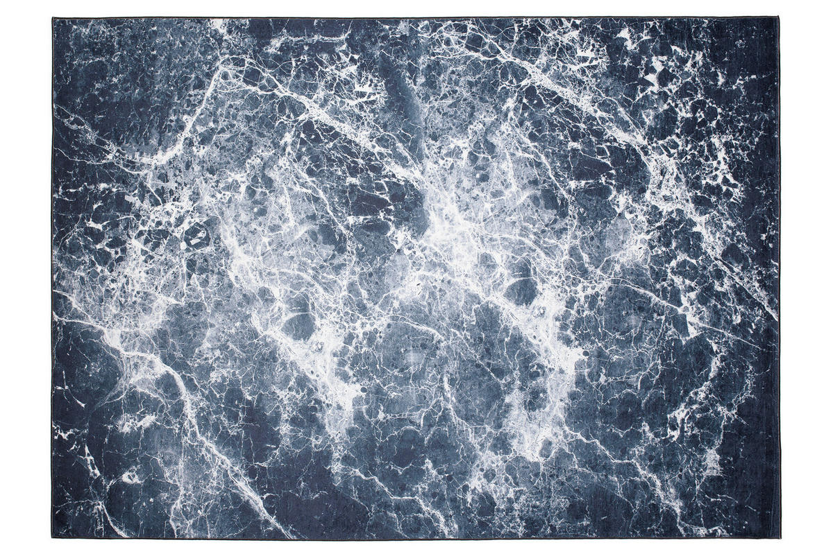 TEPPICH TOSCANA Dunkelblau 140/200 cm - Dunkelblau, Textil (140/200cm) - Tapiso