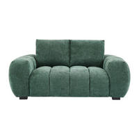 SOFA - 2 Personen - stoff - grün Berenia - Grün, Kunststoff/Textil (168/81/105cm) - Vente-Unique