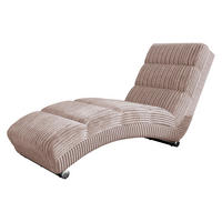 RELAXLIEGE Holiday Cord Bis - Chromfarben/Rosa, Holz/Textil (62/84/180cm) - MIRJAN24