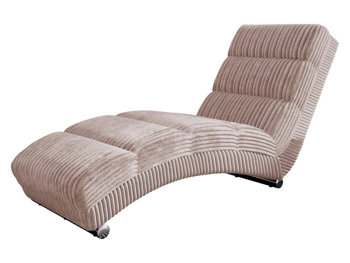 RELAXLIEGE Holiday Cord Bis - Chromfarben/Rosa, Holz/Textil (62/84/180cm) - MIRJAN24