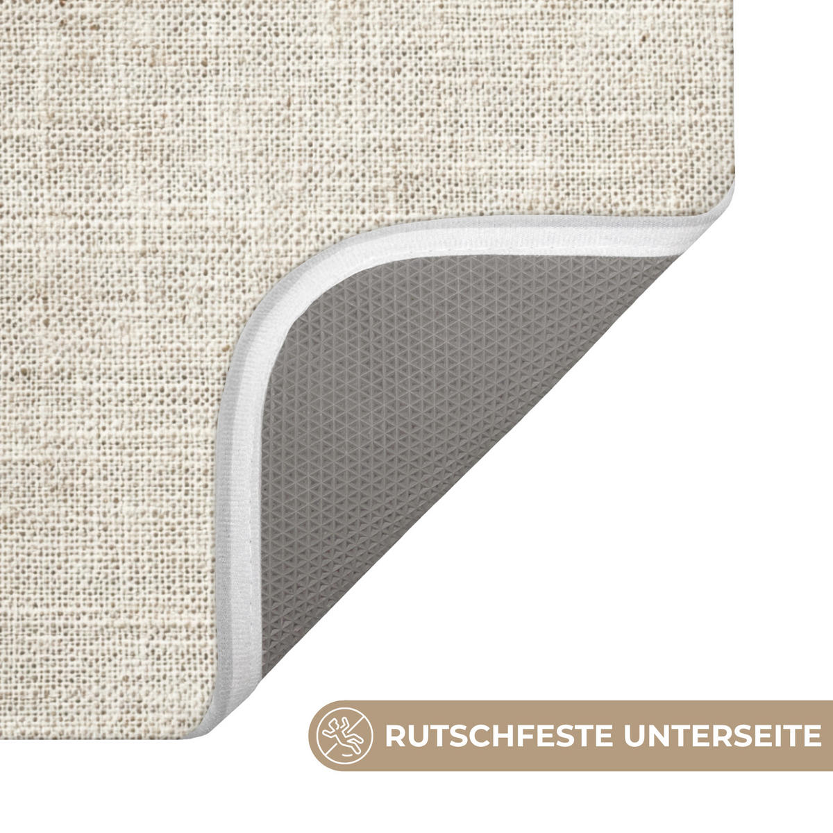 WC PŘEDLOŽKA Povlečení - Textura - Béžová 55x60 cm - béžová, textil/plast (55/1cm) - OnlyWow