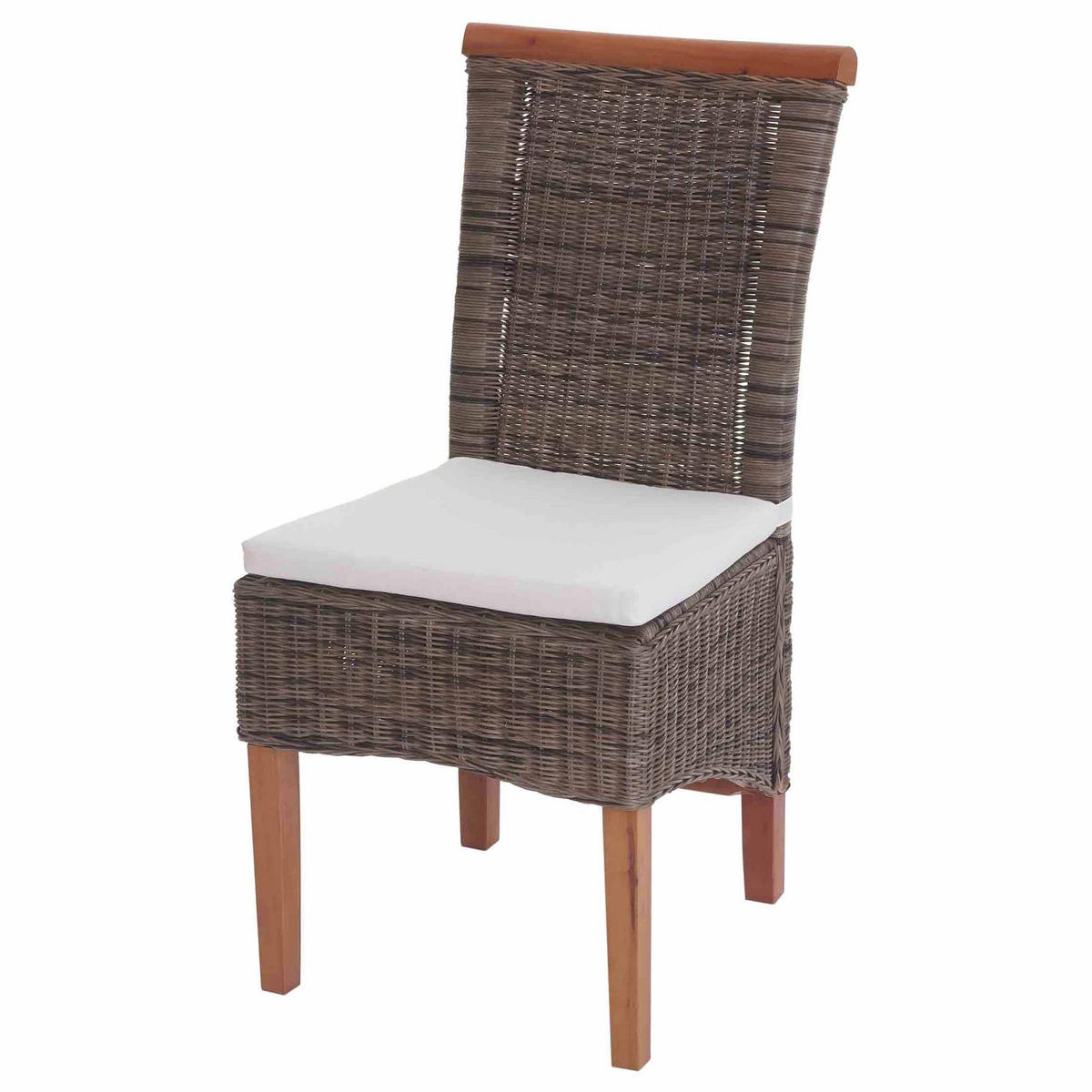 ESSZIMMERSTUHL Braun 2er-Set - Braun, Holz (46/97/59cm) - MCW