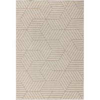 FLACHGEWEBETEPPICH Elena Cream/Beige 200x290 cm - Creme, Textil (200/290cm) - benuta Nest