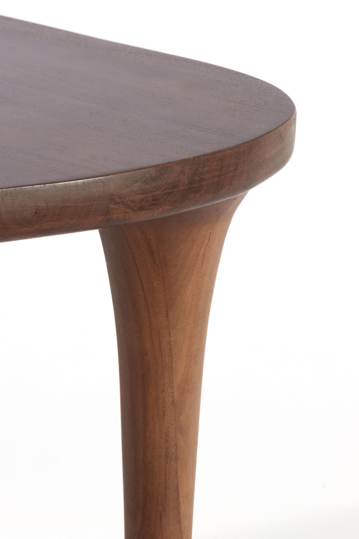 BEISTELLTISCH Zulio Braun 48/48/50 cm - Braun, Holz (48/48/50cm) - Light & Living