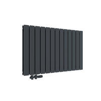 HEIZKÖRPER Flachheizkörper Anthrazit 63/100/6,3 cm - Anthrazit, Metall (100/63/6.3cm) - EMKE
