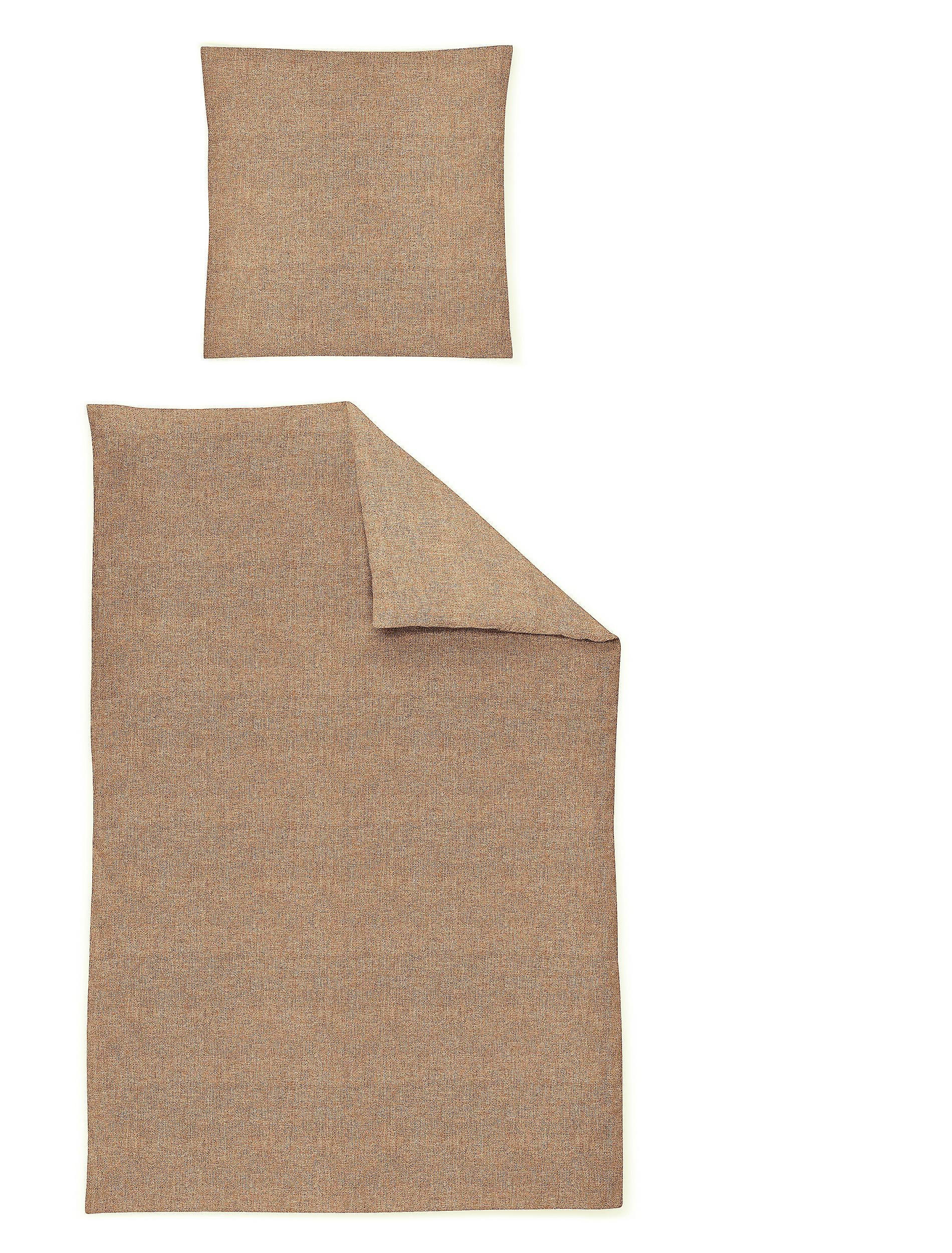 BETTWÄSCHE MINK 8835 - Braun, Textil (135/200cm) - Irisette