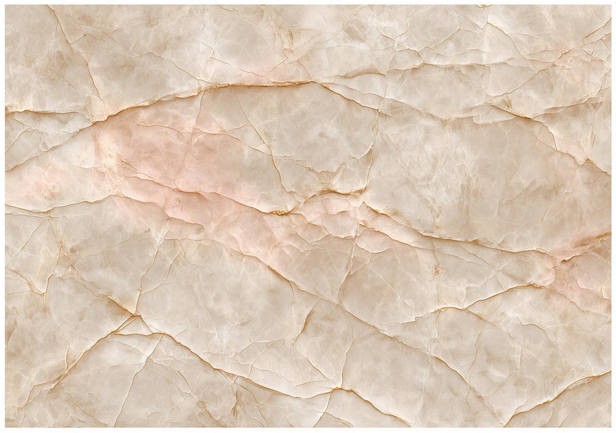 FOTOTAPETE Marmor Stein Beige 350x250 cm - Multicolor, Papier (350/250cm) - Wallarena