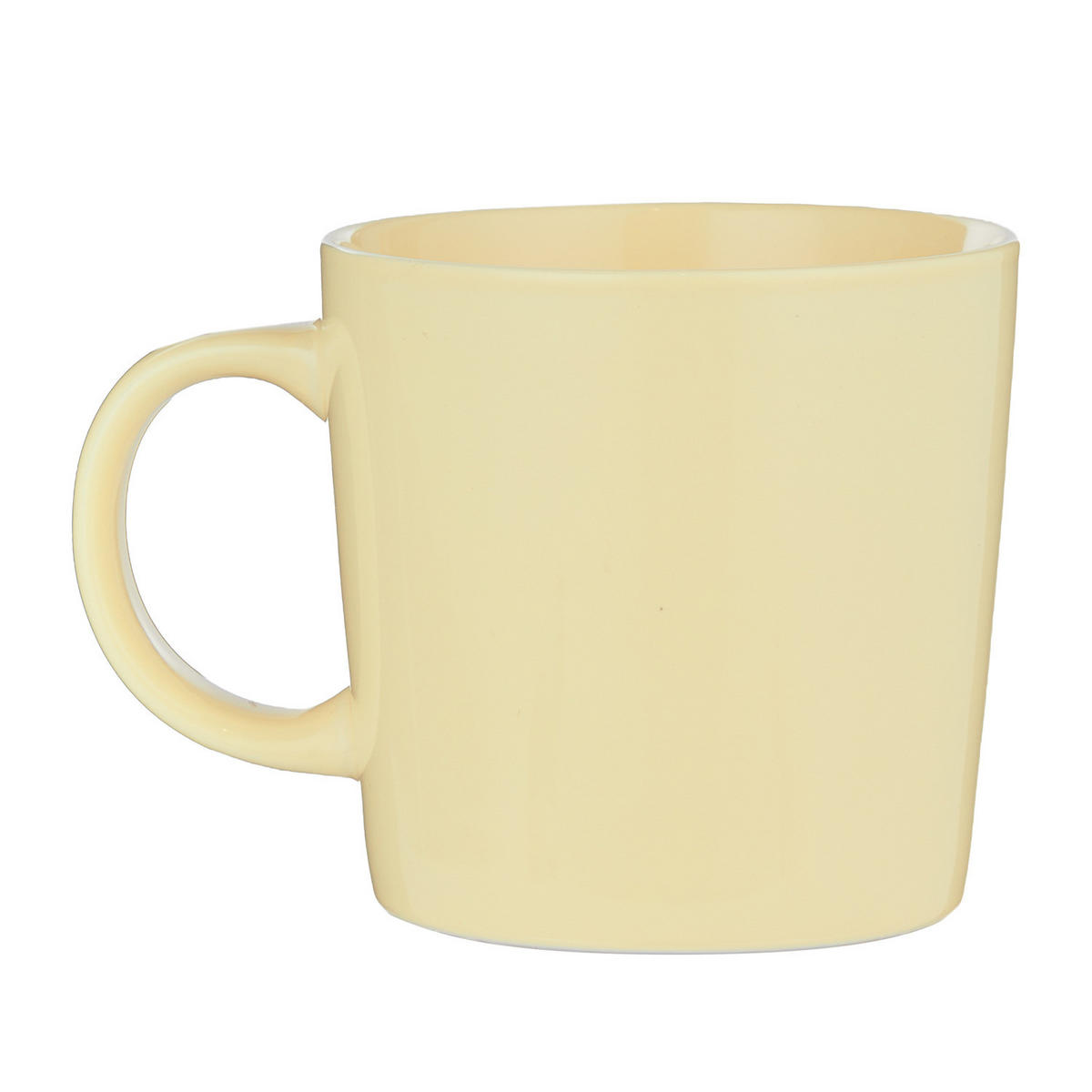 TASSE (6er-Set) Good Vibes Oh La La - Gelb, Keramik (0.4L) - Butlers