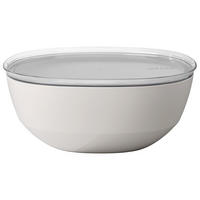 SERVIERSCHALE MIT DECKEL Silueta Nordic White 5000 ml - Weiß, Kunststoff (30.1cm) - Mepal