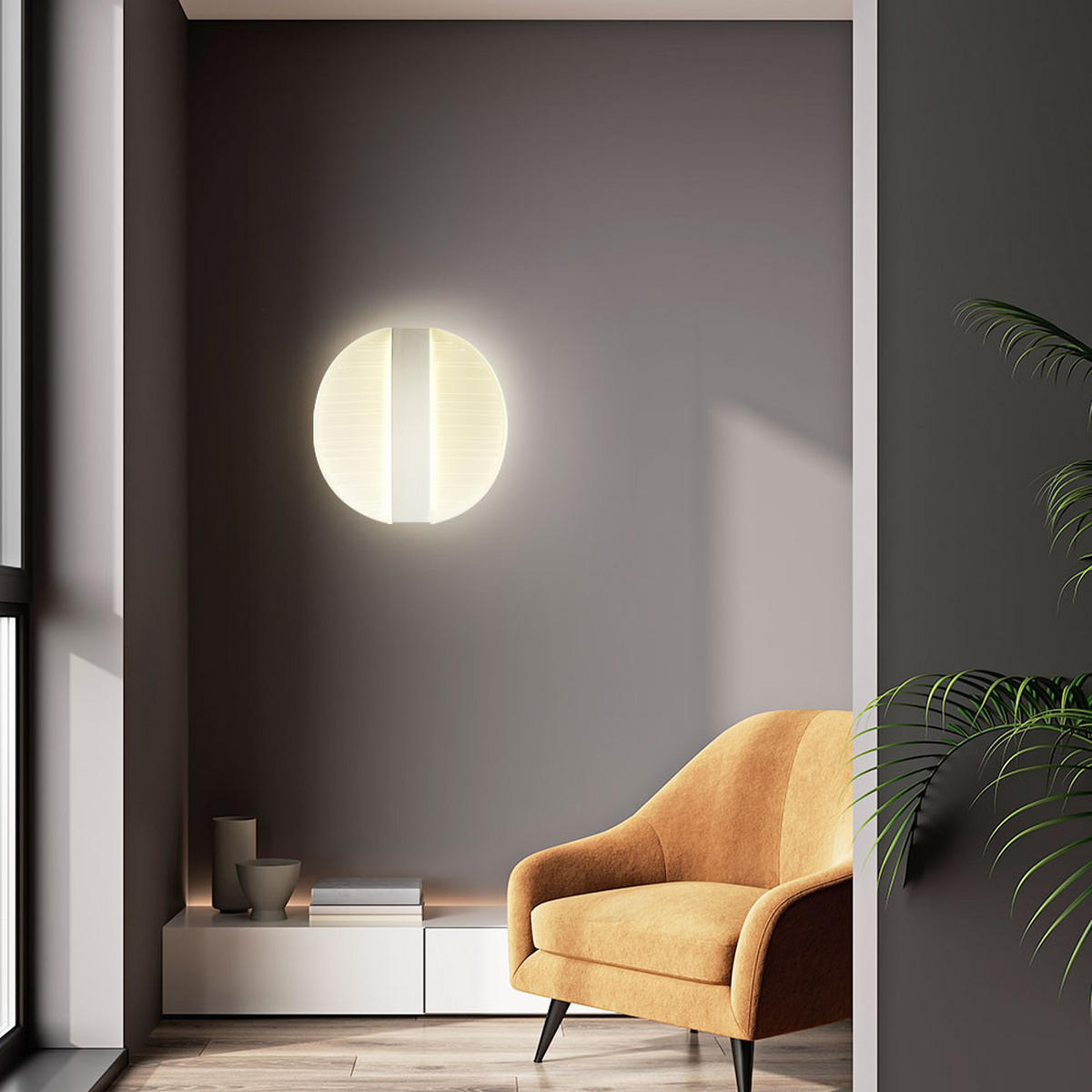 LED WANDLEUCHTE Metall Silber - Silberfarben, Metall (16/6.5/16cm) - Globo Lighting