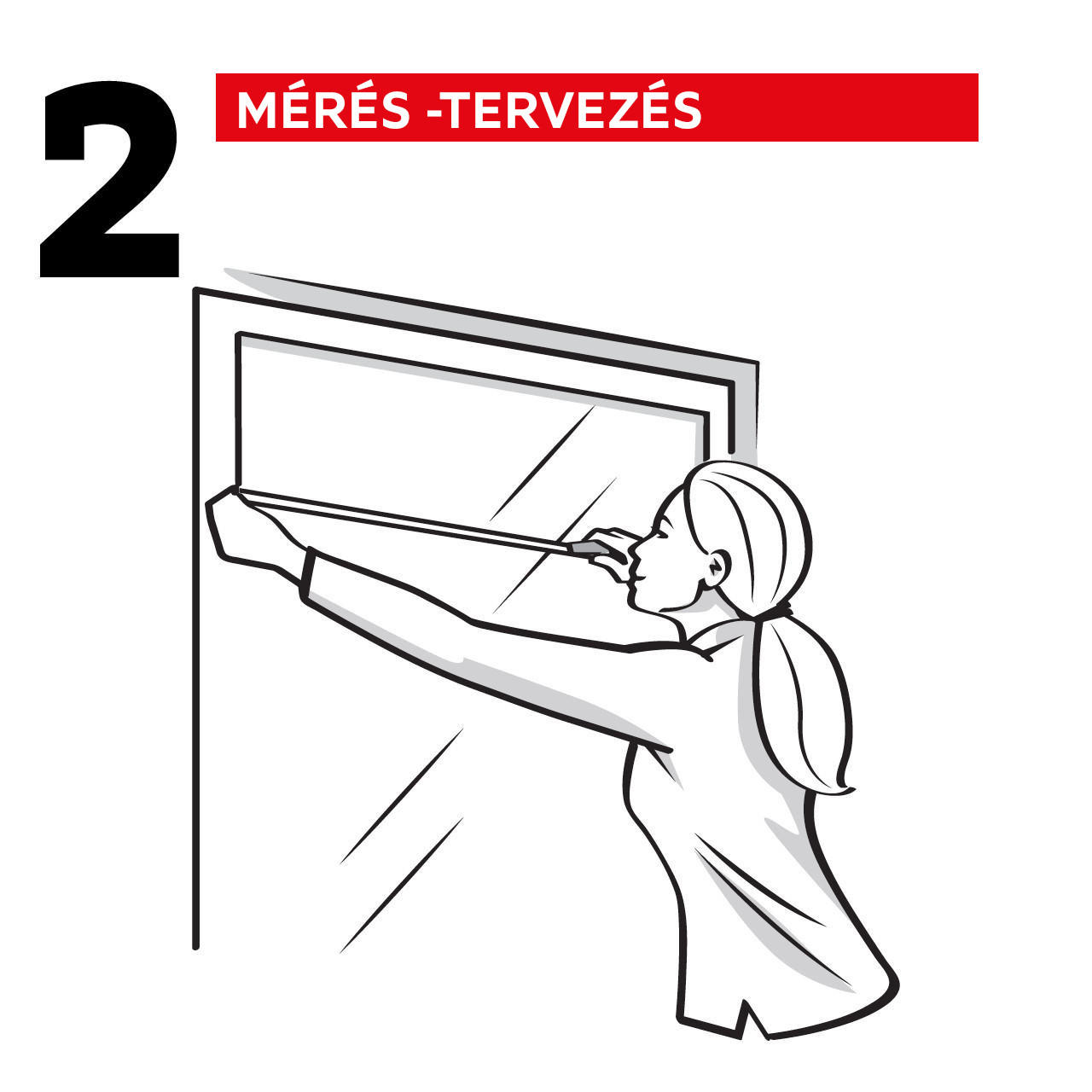 Függönyvarrás 2. lépés: mérés és tervezés