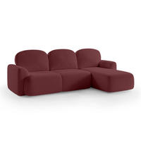 ECKSOFA Bulu Multicolor - Multicolor, Textil (260/95/163cm) - Pillovely