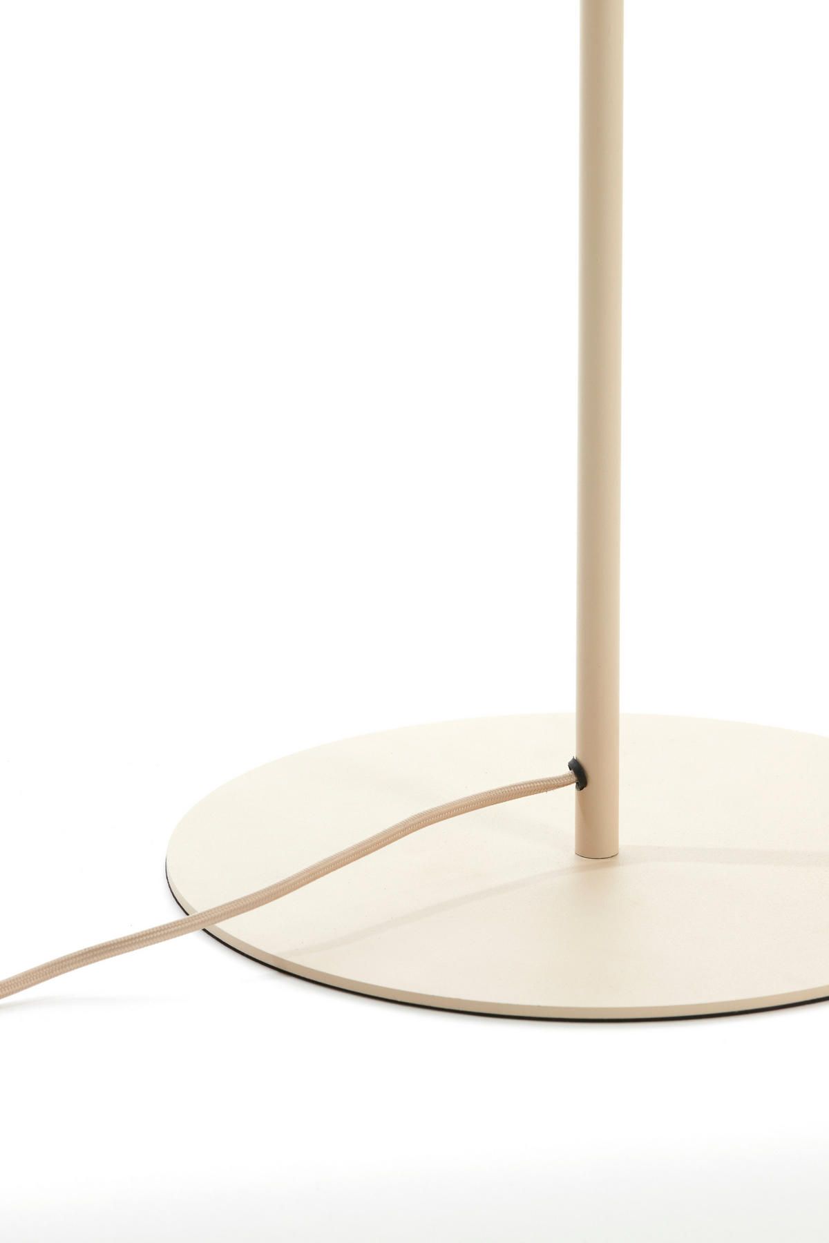 STEHLEUCHTE Fringe Braun Ø30/165 cm - Braun, Metall (30/30/165cm) - Light & Living