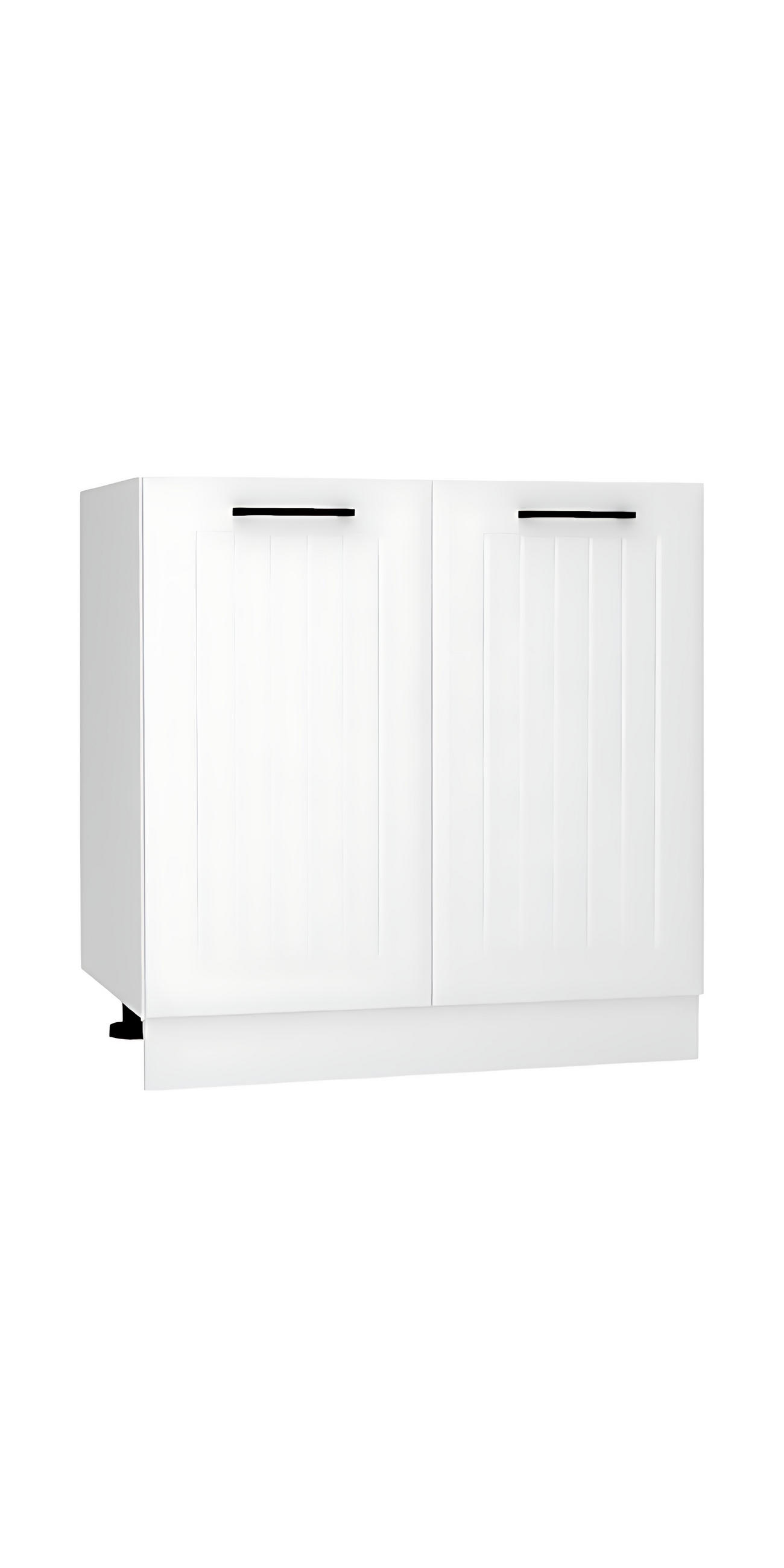 UNTERSCHRANK D80 - ARVION - Elegante Stauraum Idee - Weiß, Holz/Metall (80/82/52.4cm) - ROYAL24_MARKT
