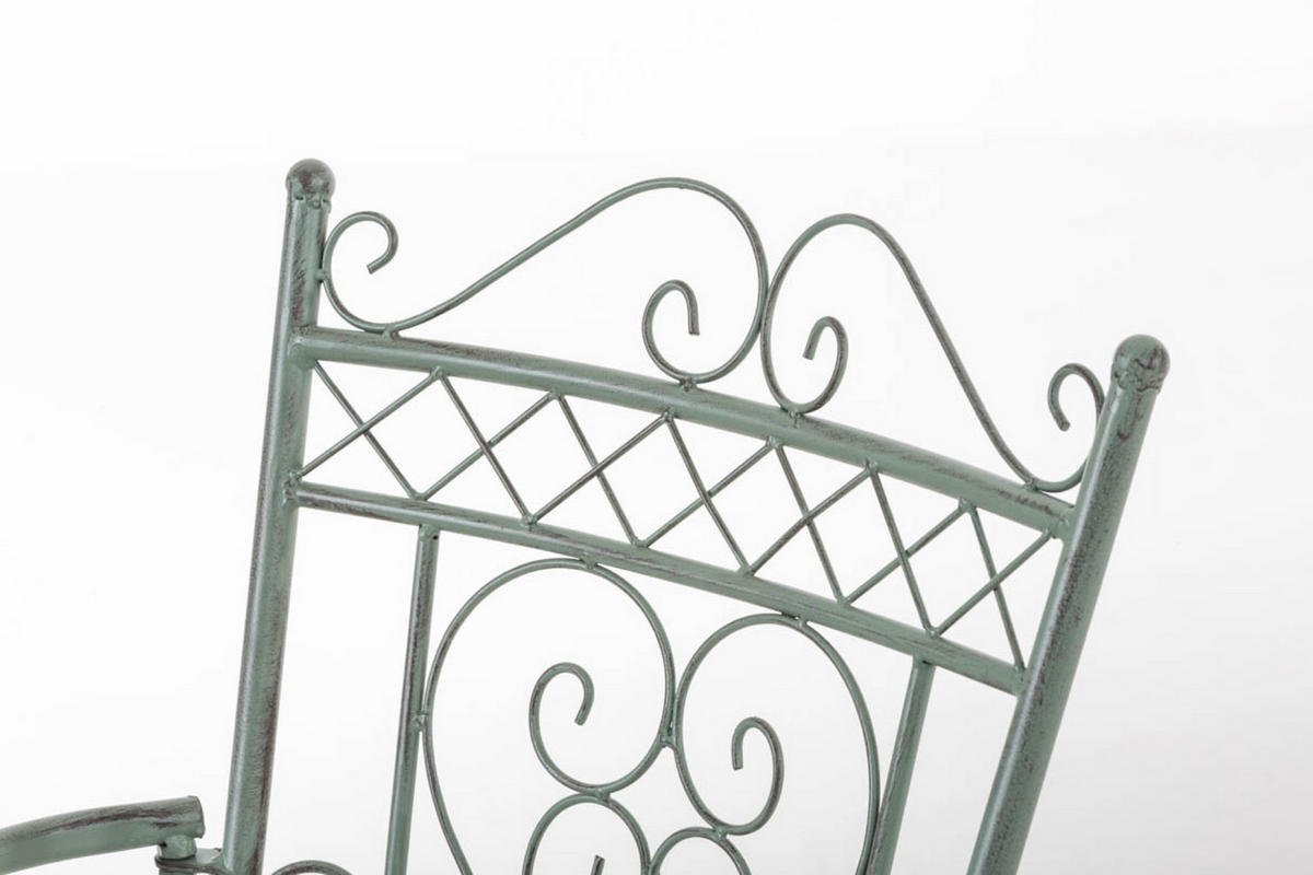 GARTENSTUHL Sheen antik-grün - Grün, Metall (48/60/88cm) - TPFGarden