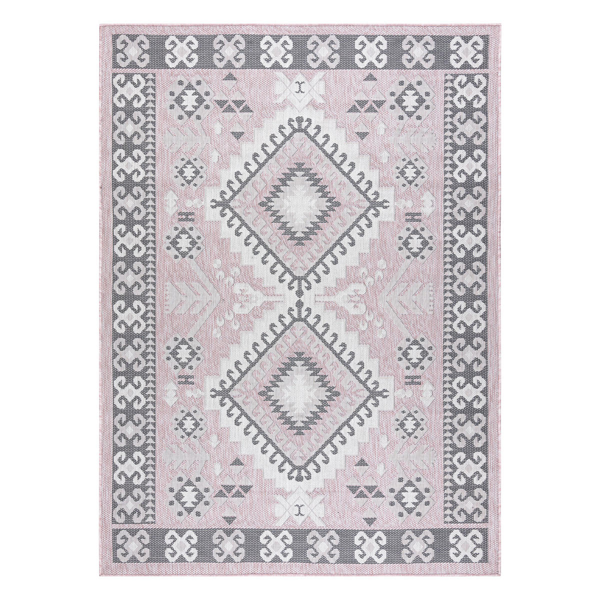 TEPPICH Sion 140/190 cm - Pink, Textil (140/190cm) - rugsX