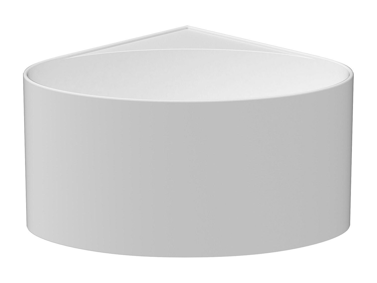 BADEWANNE (Standard) - 1 Person - acryl - weiß Marta - Weiß, Kunststoff (100/58/100cm) - Vente-Unique