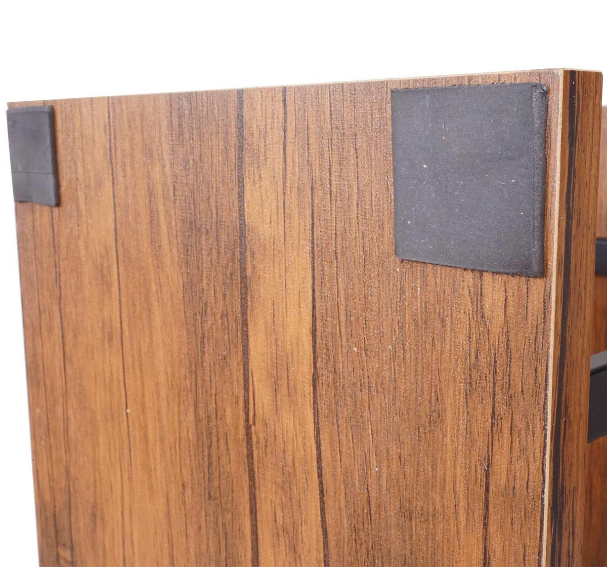 BÜCHERREGAL 183x80x30cm 3D-Struktur 5 Ebenen Wildeiche-Optik Metall Schwarz - Braun, Holzwerkstoff (80/183/30cm) - BERLINLODGE