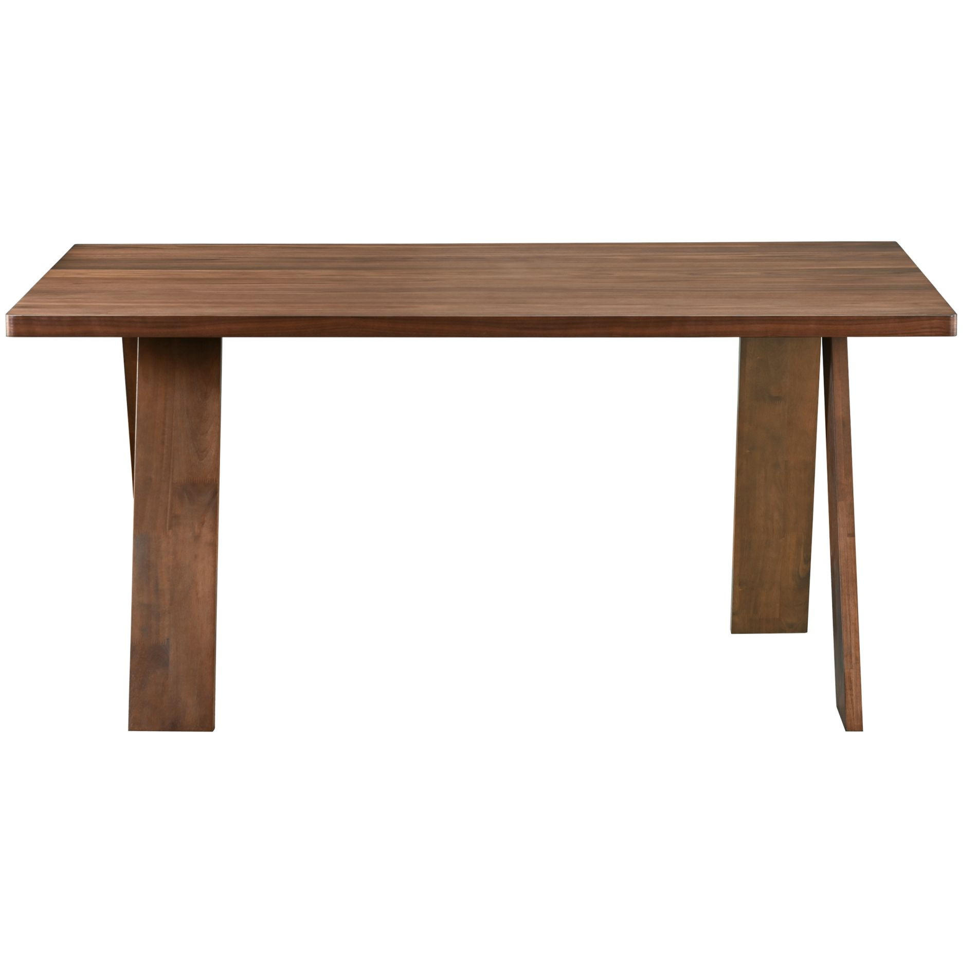ESSTISCH Scusly Holzoptik Nussbaum 160x90 cm - Nussbaumfarben, Holz/Holzwerkstoff (90/160/75cm) - Selsey