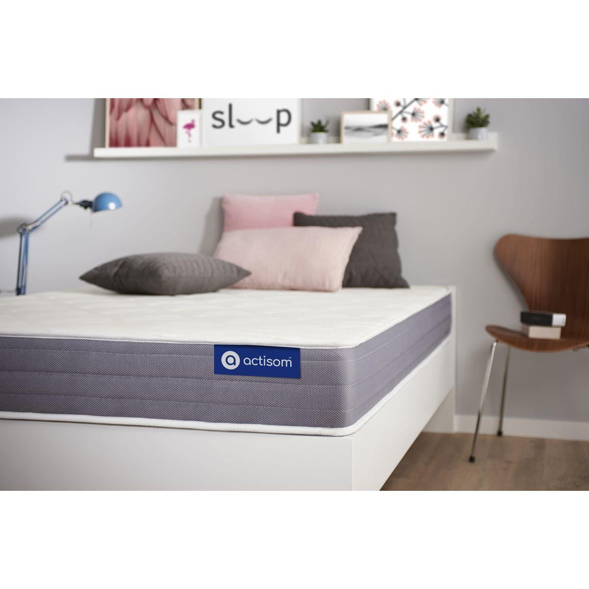 MATRATZE Actimemo dream Memory-Schaum 90 x 200 cm h2 - Weiß, Textil (90/200cm) - ACTISOM