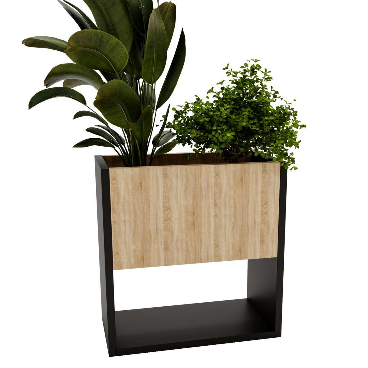 BLUMENKASTEN - Sonoma Eiche, Holzwerkstoff (46195/45/44cm) - RAUMHIRSCH FURNITURE
