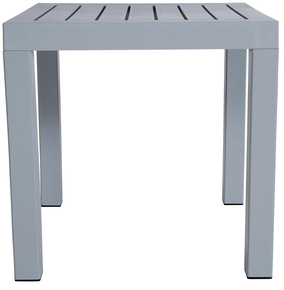 BEISTELLTISCH eckig 45/45/45 cm Kunststoff Grau - Grau, Kunststoff (45/45/45cm) - CLP
