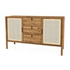 KOMMODE INA Wildeiche - Alteiche, Holz (142/84/46cm) - byoak