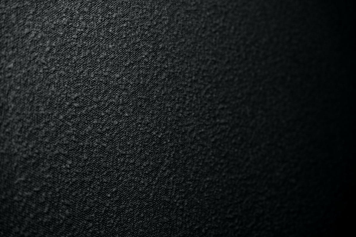 KOPFTEIL gepolstertes – schwarzer Bouclé-Stoff - 160 cm - Beige/Schwarz, Holz (160/120/10cm) - Sommeil de Plomb