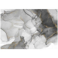 FOTOTAPETE Marmor Abstrakt Grau 312x219 cm - Multicolor, Textil (312/219cm) - Wallarena